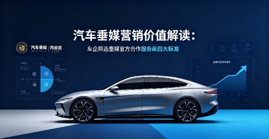 汽車垂媒營銷價值解讀：車企篩選垂媒官方合作服務(wù)商四大標(biāo)準(zhǔn)