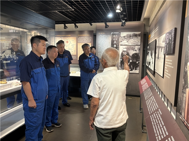 传承先辈红色风骨 清风铸魂实干建功&mdash;&mdash;中交一航局一公司黄骅9号10号泊位项目部开展红色研学主题活动