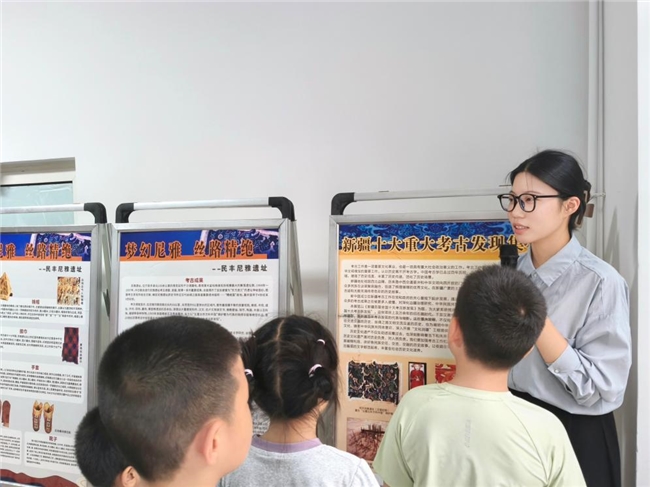 塔里木大学“文物里的中国”实践团开展  新疆历届考古十大新发现主题宣讲