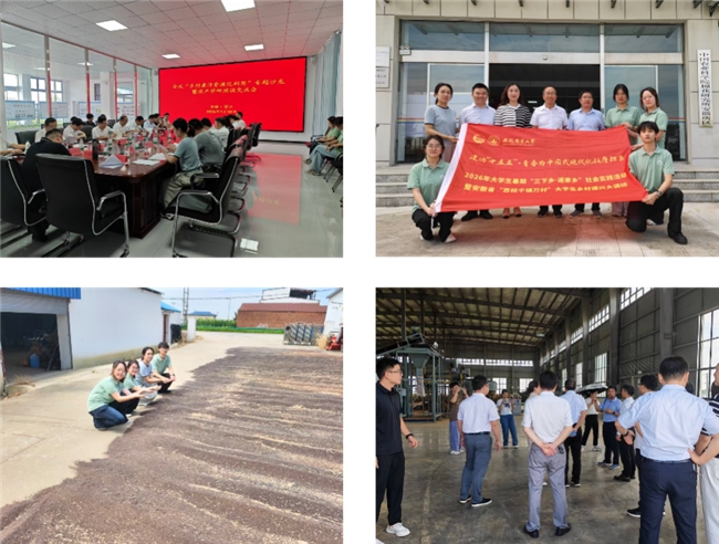 循污焕沃土，青春润江乡——安徽农业大学资环学院安庆市望江县调研之旅