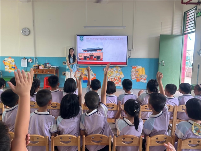社区搭台，高校送课——广财大红韵育芽实践团遂溪行