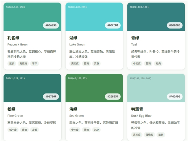 绿色总穿出土气感？学会这3种绿的高级配色，轻松穿出清冷贵气
