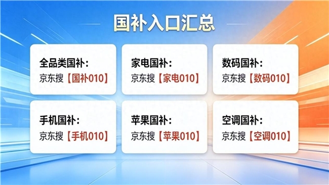 2026 京东家电数码国补完整教程!京东优惠券怎么领?8月国补最新领取入口&空调电视手机电脑冰箱洗衣机怎么买最划算? 2026 京东家电数码国补完整教程!京东优惠券怎么领?8月国补最新领取入口&空调电视手机电脑冰箱洗衣机怎么买最划算?