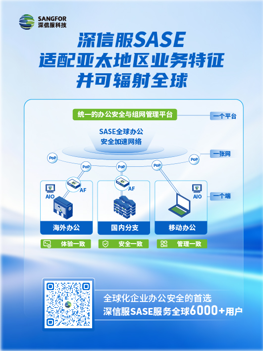 亚太地区唯一入选:深信服强势入围Gartner® SASE平台魔力象限