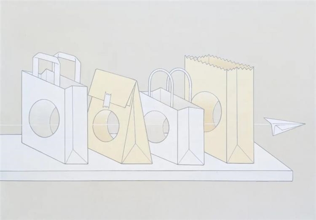 平淡餐桌暗藏谜题！这幅极简丙烯插画拿下 2026 TIS 插画最高奖
