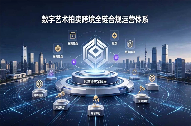 數字藝術拍賣跨境全鏈合規運營體系