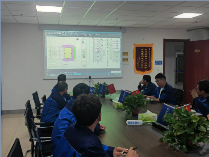 中交一航局一公司黄骅9号10号泊位项目部举办总工讲堂活动
