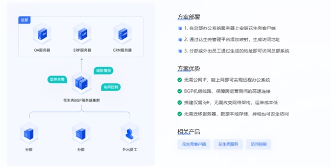 告别公网IP焦虑,花生壳内网穿透如何让企业远程办公安全无忧