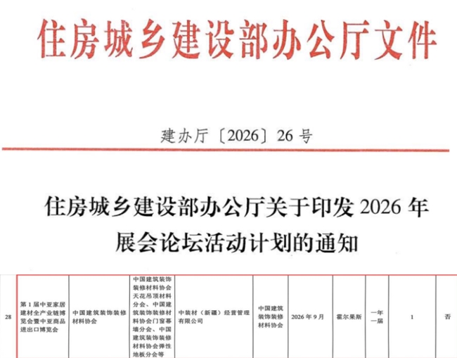 聚力向西开放 打造中亚家居建材跨境新枢纽