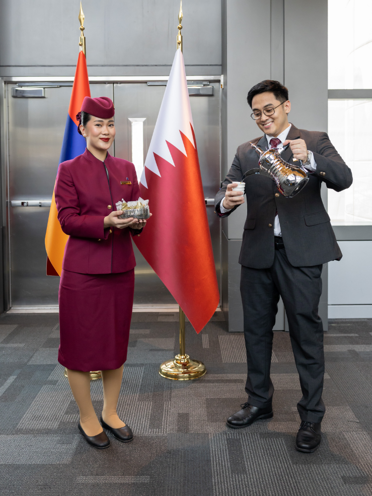 卡塔尔迎来首架来自亚美尼亚的休闲包机第1张
