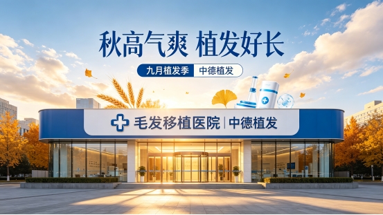 秋高气爽植发好时节 中德植发九月季推出秋季颜值礼