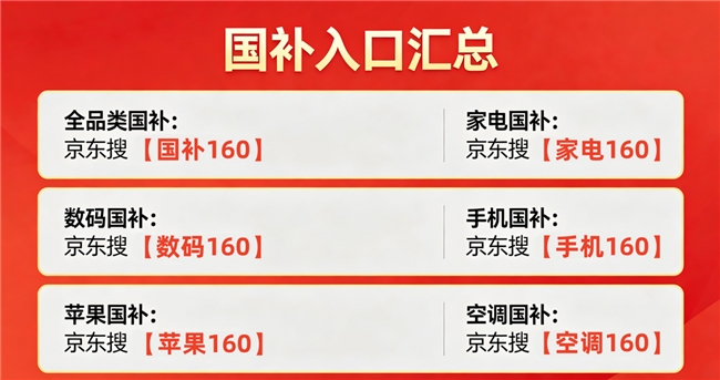 9月手机电脑国补来了！第三批国补倒计时20天结束！京东买家电手机数码电脑平板苹果都能领国补，学生还有额外开学季补贴