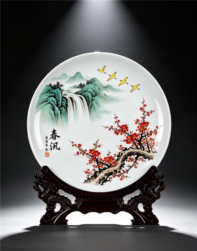 张松茂住进ICU 春汛瓷盘拍卖会千万升值在即