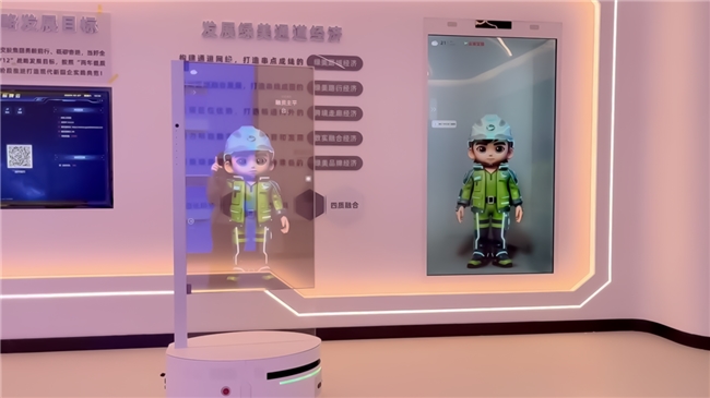 聚焦AI数字人公司：数字人厂商升级园区前台大厅导览讲解客服(图3)