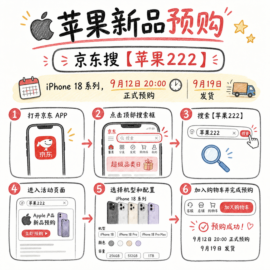 苹果新品首发怎么预约、下单更省钱？iPhone 18 Pro、折叠屏、Apple Watch和AirPods抢购攻略