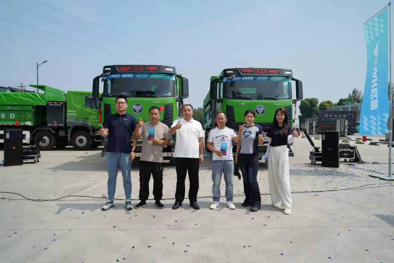 欧曼银河 TM 纯电自卸车城建渣运挑战赛收官 用实测数据印证节能实力