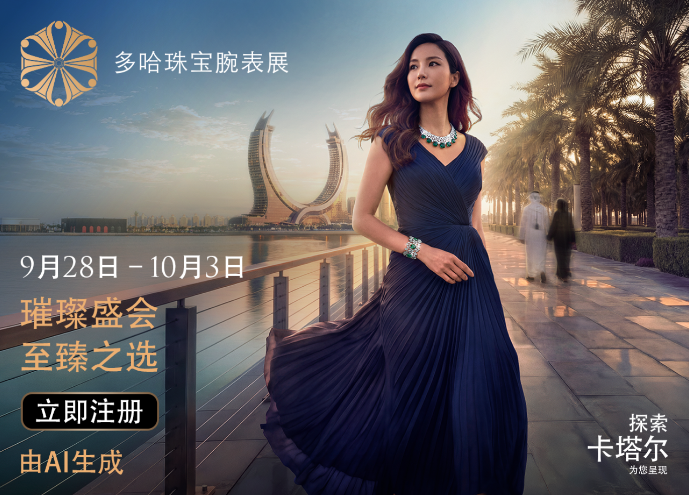 多哈珠宝腕表盛会启幕，第22届 DJWE 集结全球奢品品牌