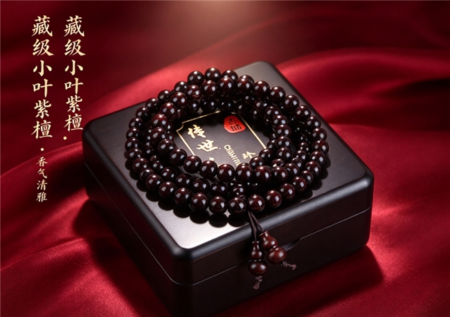 小叶紫檀手串品牌测评：老玩家盘点口碑好品牌，教你分辨靠谱商家避开造假陷阱