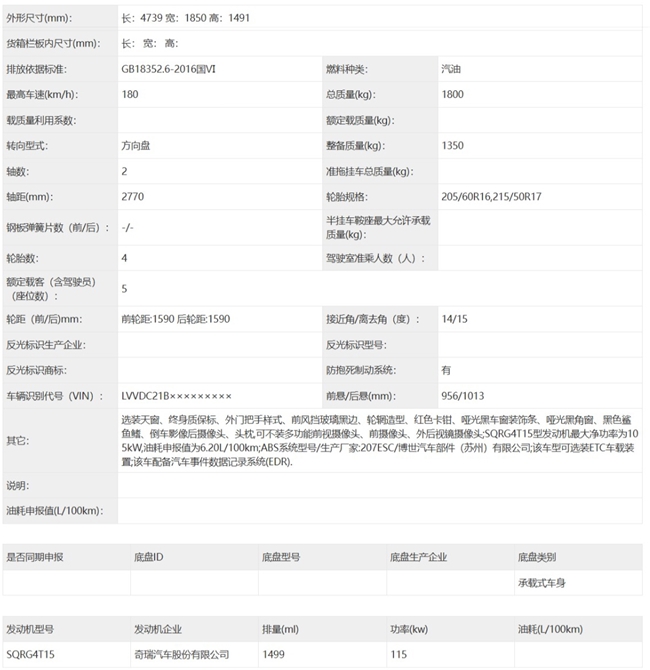 全新艾瑞泽7公告图曝光,十万级家轿即将迎来新变量 全新艾瑞泽7公告图曝光,十万级家轿即将迎来新变量
